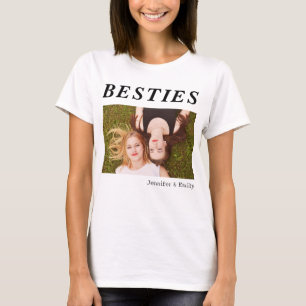 Teto Fotográfico de Besties Modernas - Camisa BFF 