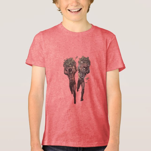 Teto Gráfico de Caixa com Estilo de Banda Cômica N (Frente)