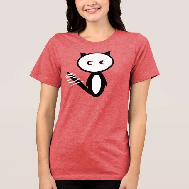 Teto Gráfico de Vetor de Raccóon (Tanuki) (Frente)
