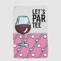 Teto Par de Vamos de Golfe com vinho a rosa
