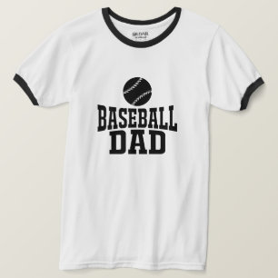 Teto personalizado de baseball com Camisa T de Pai