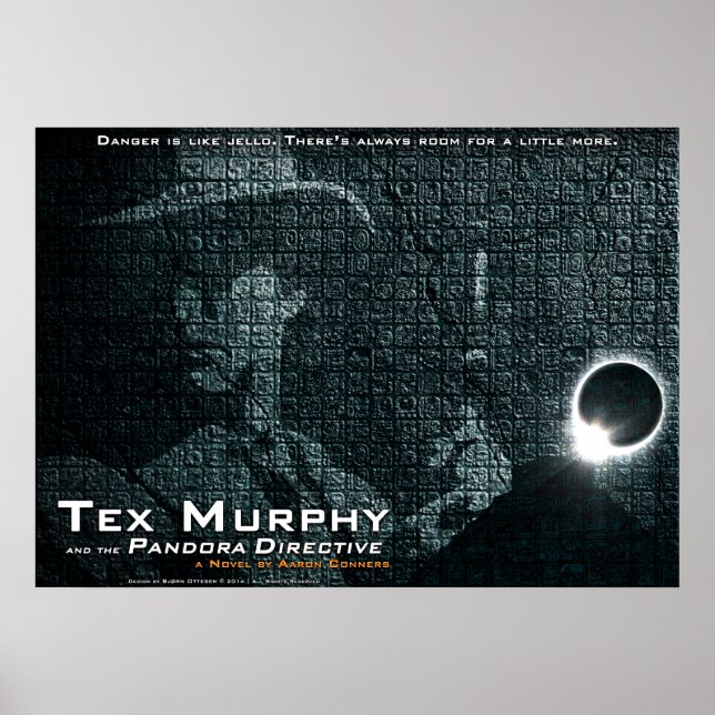 Tex Murphy: Poster da Diretiva Pandora [28"x20"] (Frente)