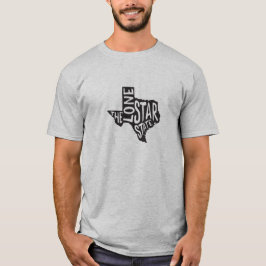 Texas: A Camisa Do Estado Da Estrela Solitária