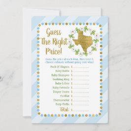 Texas Blue Dourado acha que o jogo do bebê é o pre