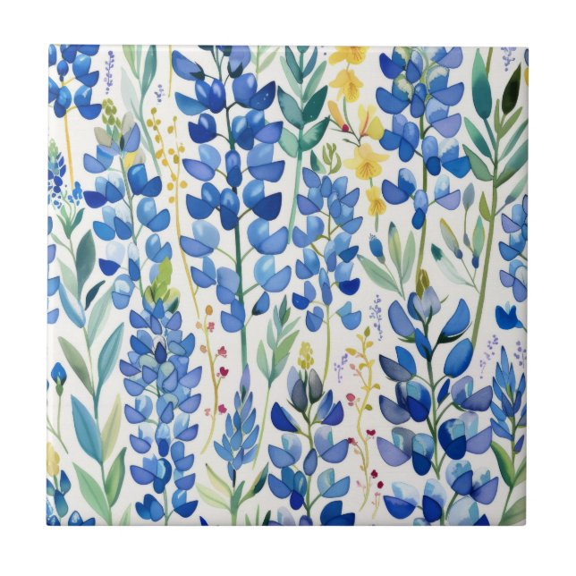 Texas Bluebonnet Floral Repetindo (Frente)