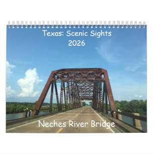Texas: Calendário de Paisagens Naturais