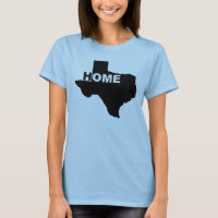 Texas em casa longe das camisetas das Camisetas