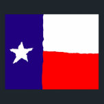 Texas Flag Pop Art Poster - Impressões de Estados<br><div class="desc">Estados Unidos Sinalizam Trabalhos de arte Digitais - Símbolos e Emblemas Nacionais Americanos - Sinalizadores dos Estados Unidos da América</div>