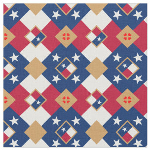 Texas Flag & Texas Trendy Tecido /fashion EUA
