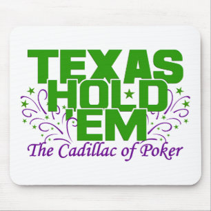 Texas hold 'Em mousepad