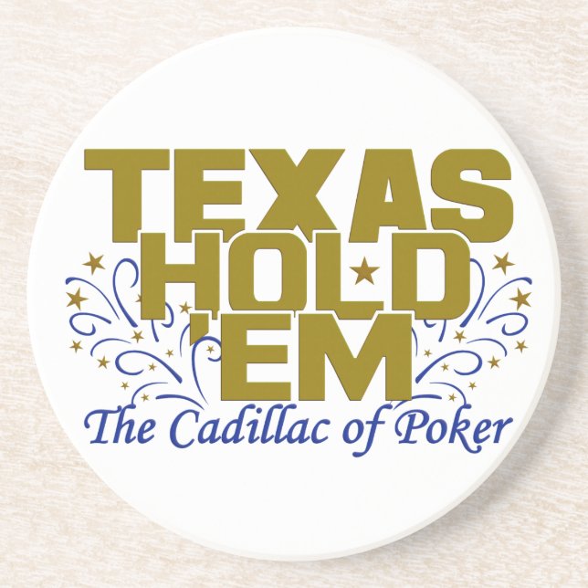 Texas hold 'Em porta copos (Frente)