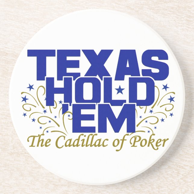 Texas hold 'Em porta copos (Frente)