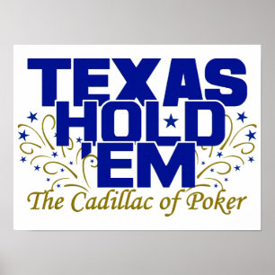 Texas hold 'Em poster