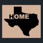 Texas Home Longe Do Sinal De Poster<br><div class="desc">Você está morando longe de casa? Perdeu sua família e amigos? Esta seleção de posters baseada em nossas camisetas residenciais é uma forma excelente de demonstrar que realmente não há "lugar como lar" Escolha entre uma seleção de excelentes de tipos e tamanhos de arte de parede com seu estado, província,...</div>