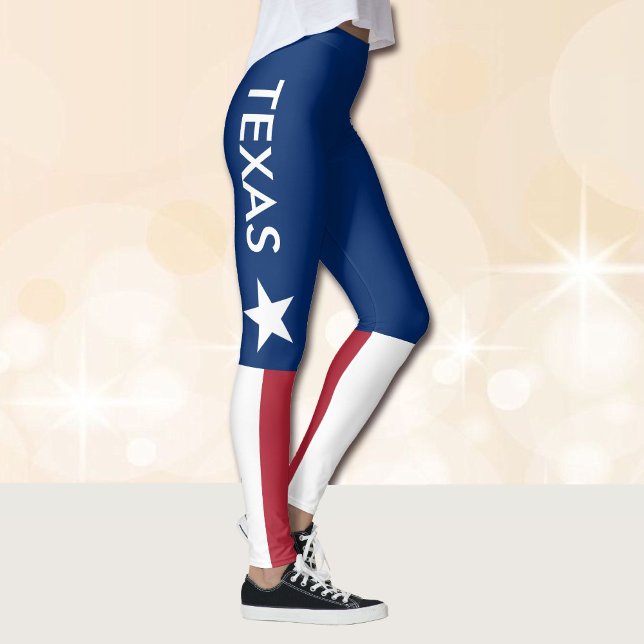 TEXAS Leggings Lone Star Running Yoga Pants (Criador carregado)