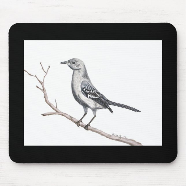 Texas Mockingbird Mousepad (Frente)