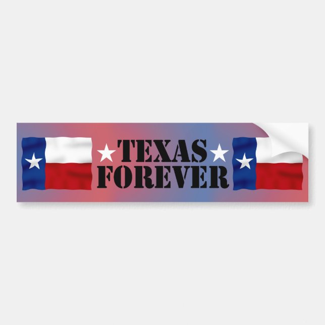 TEXAS PARA SEMPRE - Adesivo (Frente)