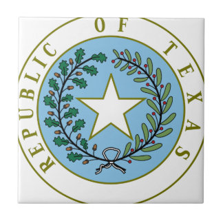 Texas (república da cor do selo de Texas)