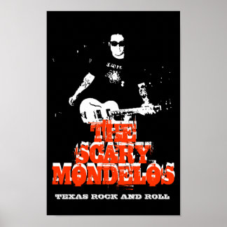 Texas Rock and Roll Poster