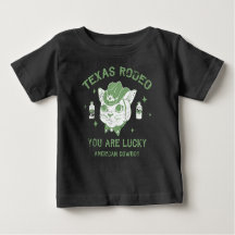 Texas Rodeo, você tem sorte, camiseta fofa