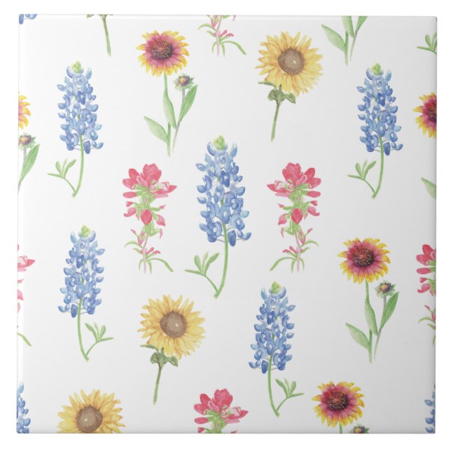 Texas Wildflower Pattern (Frente)