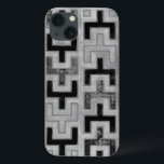 Têxtil africano de mudo com Padrões geométricos<br><div class="desc">Esta impressão foi feita por Norman Wyatt Jr. no estilo de uma lama africana. O tecido de lama é originário do Mali e é um sinal de identidade cultural. Mostre seu amor pela cultura global e pelos padrões geométricos comprando este impressão!</div>