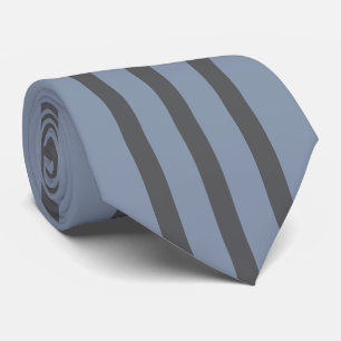Têxtil Azul Cinza Véu Metálico Clássico Gravata