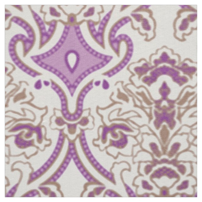 Têxtil Roxo | Tecido de Diamante Ornamental (Modelo)