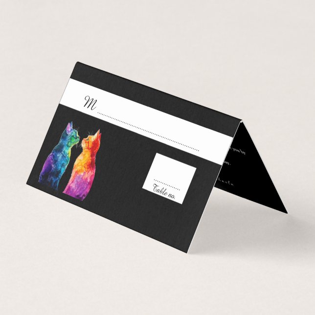 Texto adorável nas costas Um Amor Arco-Íris (Frente)