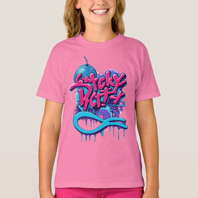 Texto criativo com design de imagem para camiseta (Frente)