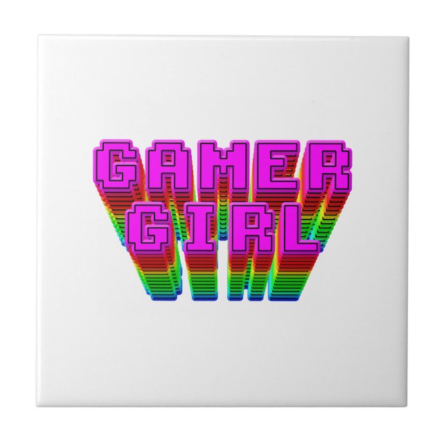Texto da Gamer Girl (Frente)