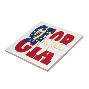 Texto de bandeira do Estado da Geórgia