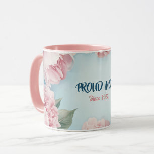 Texto de Caneca do Dia das Mães "MÃE" "Desde 1972"
