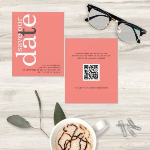 Texto de Código QR Rosa Rosa de Coral de Orçamento