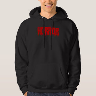 Texto de horror do ventilador Camisetas