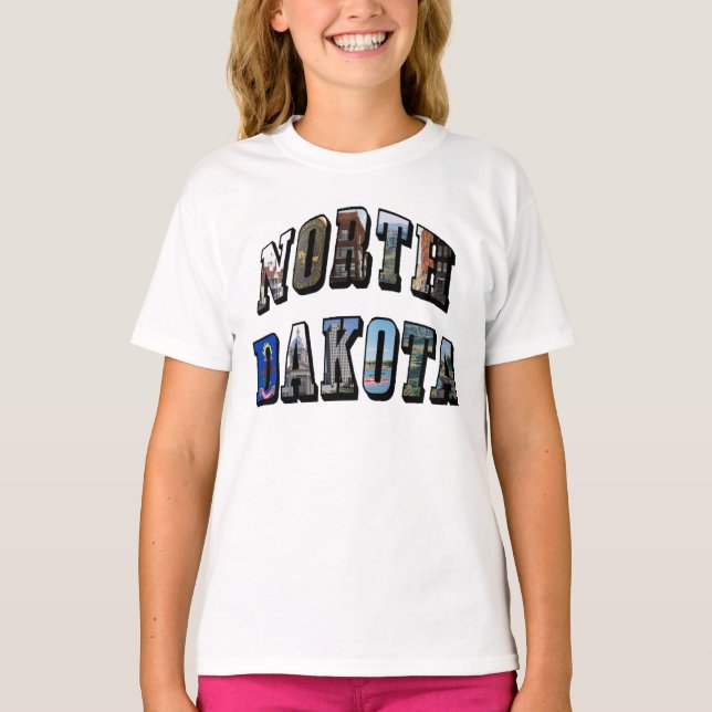 Texto de Imagem de Dakota do Norte (Frente)