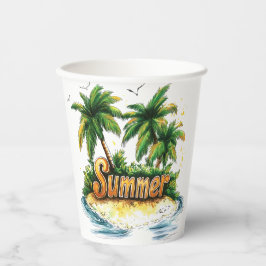 Texto de Verão - Ilha Tropical de Verão