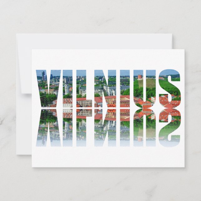 Texto de Vilnius com reflexão (Frente)
