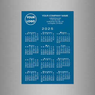 Texto do Logotipo Comercial do Calendário 2025 Tex