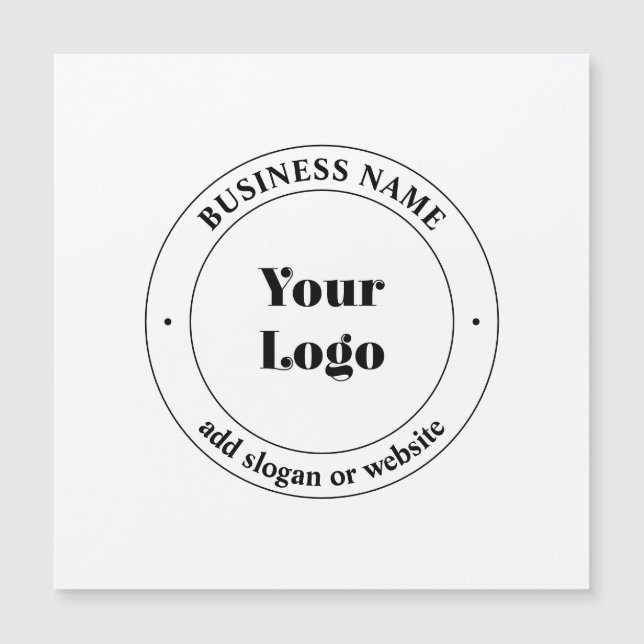 Texto do logotipo e Promocional da sua empresa | B (Frente)