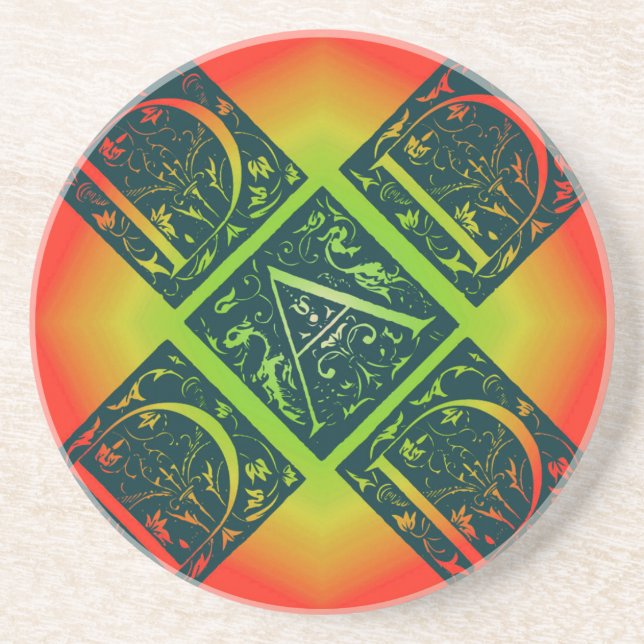 Texto do Rico pai Laranja e Porta copos Amarela (Frente)