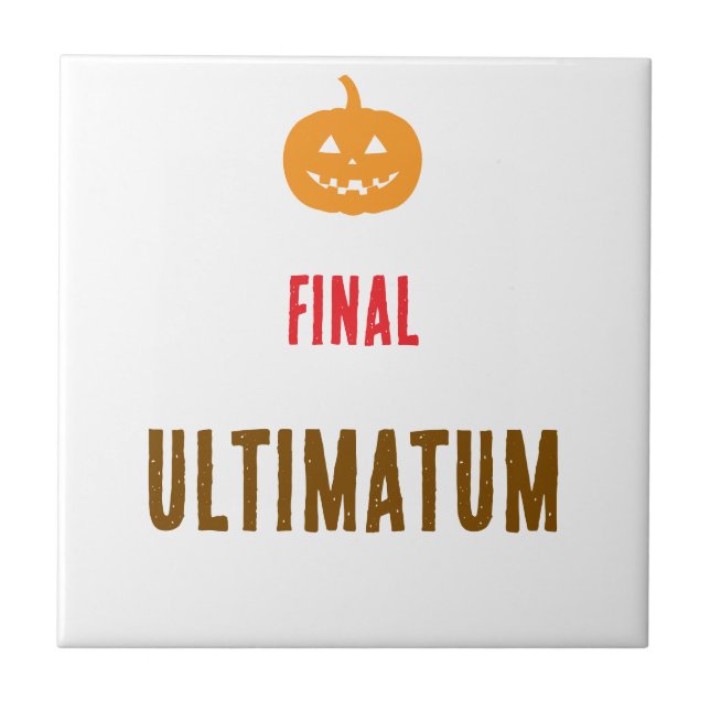 texto do ultimato final (Frente)