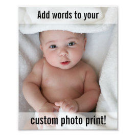 Texto e Foto de Cute Adicionados Personalizados