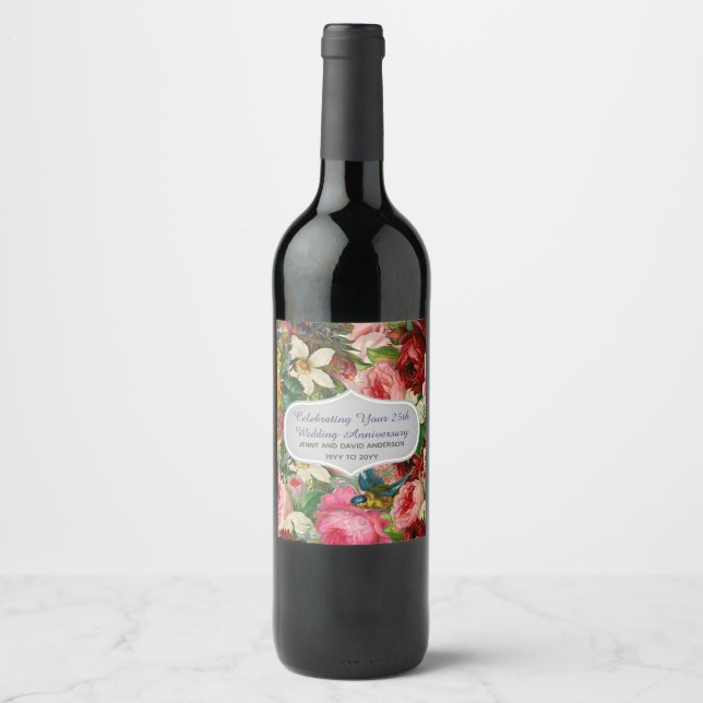 TEXTO EDIT do Rótulo do Vintage Rosa (Frente)