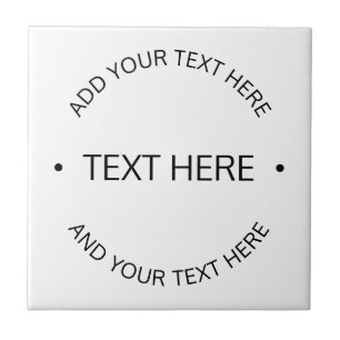 Texto Editável Simples Moderno Branco e Preto