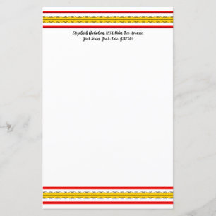 Texto em Faixa Espanhola 5,5x 8,5