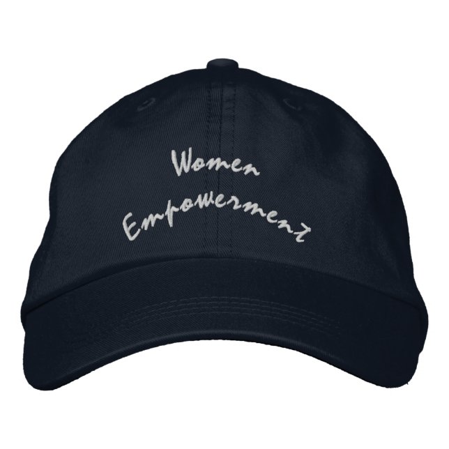 Texto Empoderamento Feminino Boné Significativo-St (Frente)