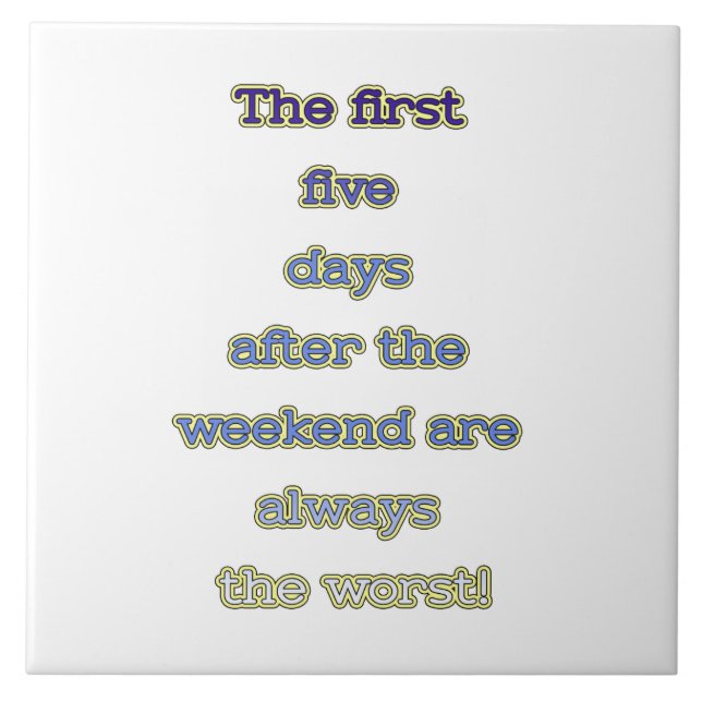 Texto engraçado de fim de semana (Frente)