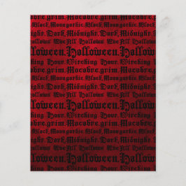 Texto Gótico - Papel Escrapbook