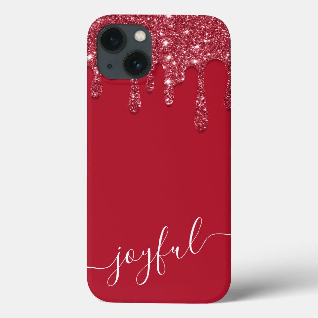 Texto ou Nome Personalizado de Drivers de Glitter  (Verso)
